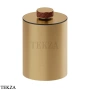 Gessi Pelle Tresse Ведерко, корзина для мусора, 78690-431, Red Cherry/ Bronze Br. PVD