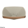 Gessi Jacqueline Раковина настольная, без перелива 77610-708, медь Brushed