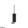 Gessi INCISO accessories Туалетный ершик настенный, черный 58520-031, хром глянец
