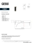 Gessi Perle Дозатор для жидкого мыла настольный 74841-720, никель глянец