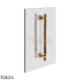 Gessi Jacqueline Полотенцедержатель для крепления на стекло, 30 см 77633-726, бронза Brushed