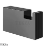 Gessi Inverso RIGATO Крючок для халата и полотенца 73521-706, Black Metal PVD
