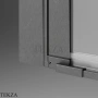 Radaway Nes DWD II Комплект неподвижных стенок душевой двери 87 см, 10041087-92-01, брашированная оружейная сталь