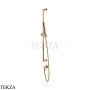 Gessi INCISO SHOWER Душевой гарнитур-штанга с выводом воды 58142-735, Warm Bronze PVD