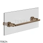 Gessi INCISO accessories Полотенцедержатель для крепления на стекло, 30 см 58613-761, Coffee Bronze Br. PVD