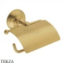 Nicolazzi Classici Держатель туалетной бумаги с крышкой 1492OS, Brushed brass