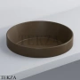 Cielo ENJOY Раковина полувстраиваемая круглая, без перелива EJLASIT CA, Cacao