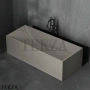 Dea Design Modern Ванна отдельностоящая прямоугольная 180x76 Solid Surface DD8607 1800 6, Grey Brown №6