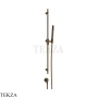 Gessi ANELLO Штанга в комплекте с душевой лейкой и выводом 63482-761, Coffee Bronze Br. PVD