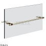 Gessi Jacqueline Полотенцедержатель для крепления на стекло, 45 см 77513-720, никель глянец