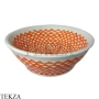 TalaVera Раковина накладная, цвет оранжевый T027