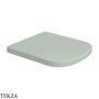Flaminia Play сиденье с крышкой обхватывающее с микролифтом 36×42,5×3,6 см, зелёный Verde Giada глянец