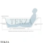 SALINI ORLANDA Ванна встраиваемая из композита S-Sense 102012G, белый глянцевый