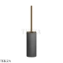 Gessi Ingranaggio-Anello Туалетный ершик напольный, композит черный 63744-791, Deep Bronze Br. PVD