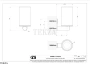 Gessi 316 ACCESSORIES Стакан для зубных щеток настенный, композит черный 54708-791, Deep Bronze Brushed PVD
