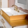 ARMADI ART MONACO Столешница 101 см 853-100-G, GOLD (золото)