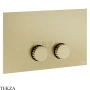 Gessi Incastri Клавиша смыва для инсталляции Geberit Sigma 8 и Sigma 12 75611-727, шампань Brushed