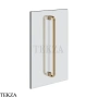 Gessi Perle Полотенцедержатель для крепления на стекло, 45 см 74633-791, бронза Deep