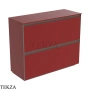 Flaminia Cubika тумба под раковину напольная 95×37×78,5 см, 2 ящика, белый матовый
