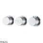 Boheme Stick Diamond Термостат для ванны, 3 потока, 124-T-3-CR.1, хром глянец