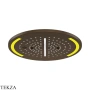 Gessi COLOUR Накладная душевая панель 350, 4 функции 57878-845, Dark Bronze