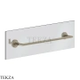 Gessi ANELLO Полотенцедержатель для крепления на стекло, 45 см 63826-149, Finox Brushed Nickel