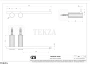 Gessi Incastri Держатель туалетной бумаги без крышки 75455-706, black хром глянец