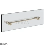 Gessi Incastri Полотенцедержатель для крепления на стекло, 30 см 75511-149, нерж. сталь Brush / никель Brushed