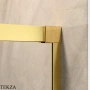 Radaway Idea S1 Боковая стенка 110 см, левая, 387053-09-01L, золото глянец
