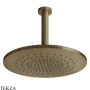 Gessi 316 SHOWER Верхняя душевая лейка с потолочным креплением 54152-791, Deep Bronze Brushed PVD
