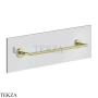 Gessi ANELLO Полотенцедержатель для крепления на стекло, 45 см 63826-710, Brass PVD