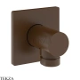 Gessi Incastri Вывод воды для душа 73069-845, бронза Dark Brush