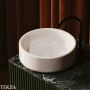 ArtCeram Won раковина накладная круглая The.Saniglaze WNL002 01 34, белый глянец