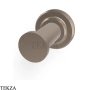 FIMA Carlo Frattini Park Line Крючок для халата и полотенец F6304/1KS, Brushed Moka Bonze PVD