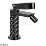 Gessi Pelle Laccetto Смеситель для биде, с донным клапаном Stop&Go, 78367-706, black хром глянец