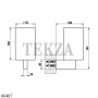 Gessi Origini Стакан настенный с держателем, белый 66407-791, Deep Bronze Br. PVD