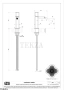 Gessi Ludovica Смеситель для биде, без гарнитура 76268-707, black хром Brush