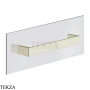 Gessi Rettangolo Полотенцедержатель для крепления на стекло, 30 см 20961-720, Nickel PVD