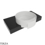 Flaminia Roll раковина полувстраиваемая 44×44×17 см, белый Latte матовый