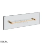Gessi Pelle Tresse Полотенцедержатель для крепления на стекло, 45 см 78613-735, Warm Bronze PVD