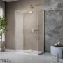 Radaway Essenza KDJ+S Душевая дверь 90 см, правая, 1385020-99-01R, брашированное золото