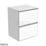 Flaminia Cubika тумба под раковину напольная 60×50×78,5 см, 2 ящика, белый матовый