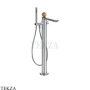 Gessi Perle Смеситель для ванны напольный, внешняя часть 74329-031, хром глянец
