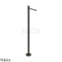 Gessi Ludovica Смеситель для раковины напольный, внешняя часть 76295-707, black хром Brush