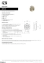 Gessi Haute Culture Shower Боковая форсунка, внешняя часть 57172-706, black хром глянец