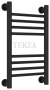 Сунержа Богема+ прямая 500х300 полотенцесушитель водяной 31-0220-5030, черный матовый