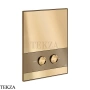 Gessi Ludovica Клавиша смыва для инсталляции Geberit Sigma 8 и Sigma 12 76611-761, бронза Coffee