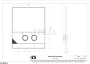 Gessi Клавиша смыва для инсталляции Geberit Sigma 8 и Sigma 12 56611-791, бронза Deep
