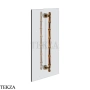 Gessi Jacqueline Полотенцедержатель для крепления на стекло, 60 см 77637-761, бронза Coffee
