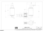 Gessi 316 ACCESSORIES Дозатор для жидкого мыла или лосьона, композит черный 54714-761, Coffee Bronze Brushed PVD